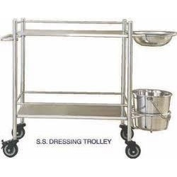 Ss Dressing Trolley